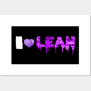 I Love Lean Posters and Art